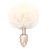 happiness TOYJOY Plug Queue de Lapin Enchanting Bunnytail 5 x 2.8cm Blanc